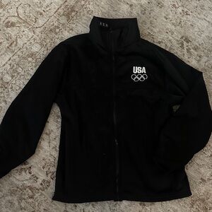 Black USA Olympic Women's Jacket Medium